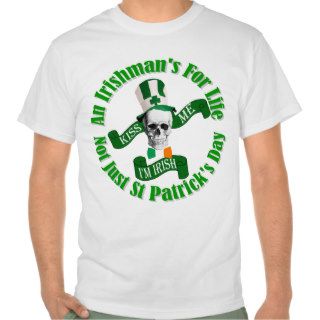 Funny humorous text St Patrick's day Shirts