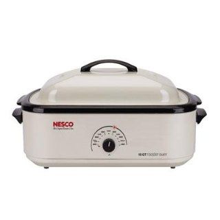 Nesco 18qt Roaster Oven Ivory   Slow Cookers