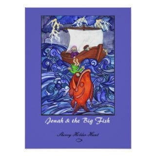 Jonah & the Big Fish Print