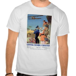 Curtiss School of Aviation (US02053) Tee Shirts