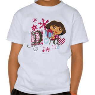 Dora Giving Gift Tshirts