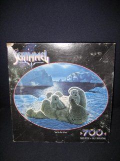 2000 MB Schimmel   700 Piece Jigsaw Puzzle   Two For The Future   Polar Bears 