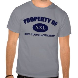 Property of Reel Toons   Tee