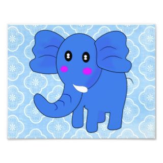 Elefante azul fotografia de