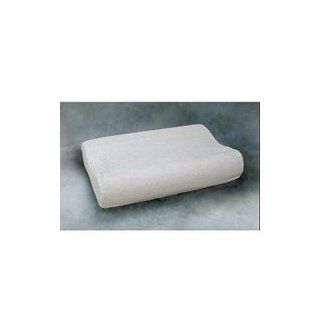 Duro Med Radial Cut Memory Foam Pillow with Cream Terry Cloth Cover Health & Personal Care