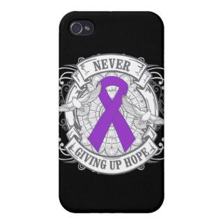 Fibromyalgia Never Giving Up Hope Cover For iPhone 4
