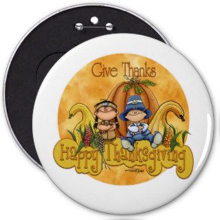 Thanksgiving   Give Thanks Button