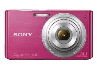 Sony Cyber shot DSC W610 14.1 MP Digital Camera with 4x Optical Zoom and 2.7 Inch LCD (Pink) (2012 Model)  Point And Shoot Digital Cameras  Camera & Photo