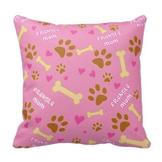 Frengle Dog Breed Mom Gift Idea Pillow