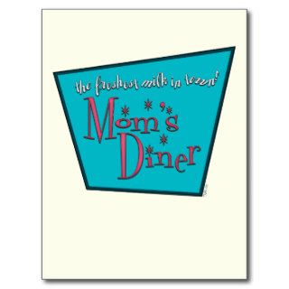 Moms Diner Breastfeeding Postcards
