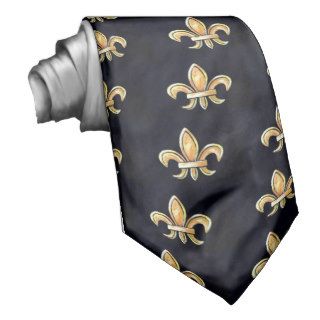 FLEUR DE LIS TIE DESIGNS