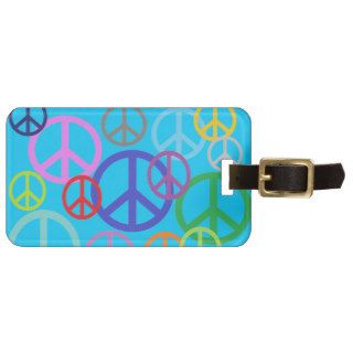Peace Everywhere Tag For Bags