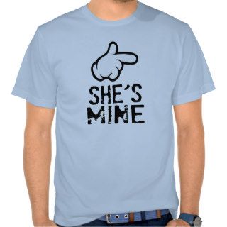 He's / She's Mine COUPLE SOULMATE Love Tee Shirt