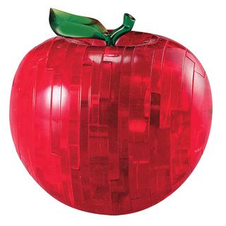 Bepuzzled Red Apple 44 piece 3D Crystal Puzzle Bepuzzled Puzzles
