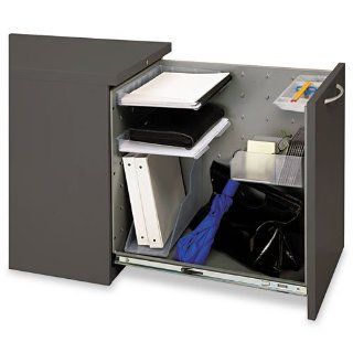 HON   Flagship Mobile Rt Pedestal File, Binder Storage, 15w x 22 7/8d x 28h, Charcoal   Sold As 1 Each   Provides simple, personalized storage of multiple items.  Storage Cabinets 