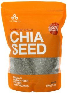 The Chia Co Black Chia Seeds, 17.6 Ounce  Trail Mixes  Grocery & Gourmet Food