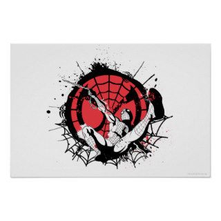 Spider Man Mask and Swing Print