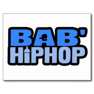 Baby Hip Hop Logo Five Postcards