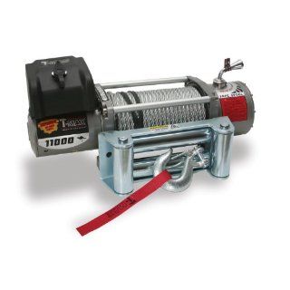 T MAX 47 1411 Off Road Series EW11000 Winch with Steel Rope and Hand Control Automotive
