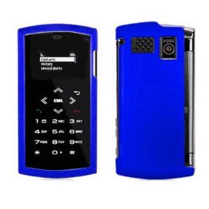 Fits Sanyo 6760 Incognito Hard Plastic Snap on Cover Midnight Blue Metallic Sprint Cell Phones & Accessories
