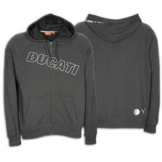 Puma Men's Ducati Hooded Sweatshirt ( sz. M, Pirate Black ) Clothing
