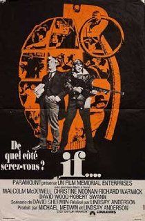 IF 1968 Original French Movie Poster Lindsay Anderson Malcolm McDowell Malcolm McDowell Entertainment Collectibles