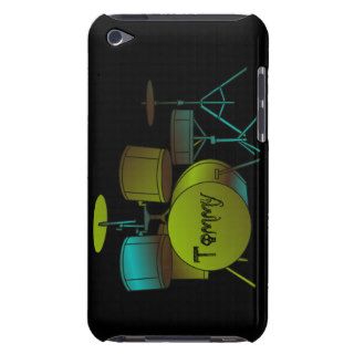 Drumset Personalized iPod Touch Casemate Case