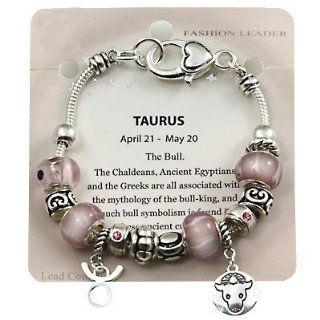 Beautiful Zodiac Taurus Theme Bracelet Bangle Bracelets Jewelry