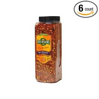 Durkee Crushed Red Pepper   12 oz. container, 6 per case
