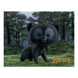Brave Bear Cub 1 Poster