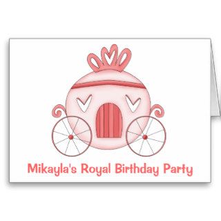 Personalized Princess Birthday invitations Card