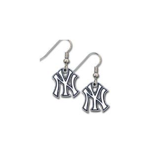 New York Yankees Fashion Dangle Earrings  Sports Fan Earrings  Sports & Outdoors