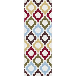 Metropolis Multicolored Moroccan Area Rug (2'7 x 7'3) Runner Rugs