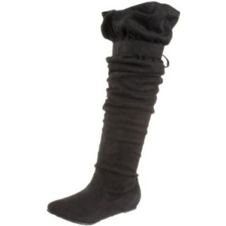 Unlisted Women's Tea Party Boot,Black,5 M US Shoes