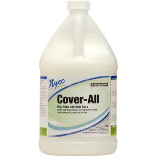 Nyco Products NL576 G4 Cover All Hair, Hand and Body Wash, 1 Gallon Bottle (Case of 4)