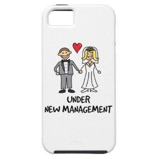 Wedding Cartoon   Under New Management iPhone 5 Cover