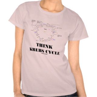 Think Krebs Cycle (Citric Acid Cycle   TCAC) T Shirts