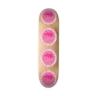 california republic new sister pink 2014 skate board