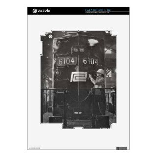 The Birth of The Penn Central Railroad Decal For iPad 2