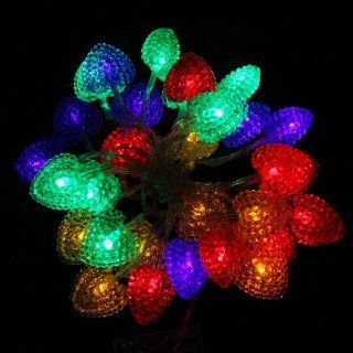 RGB 40LED 4M Colorful Heart Christmas/Wedding/Party Decoration String Lights  Patio, Lawn & Garden