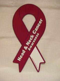 Head and Neck Cancer Awareness Ribbon Magnet  Refrigerator Magnets  