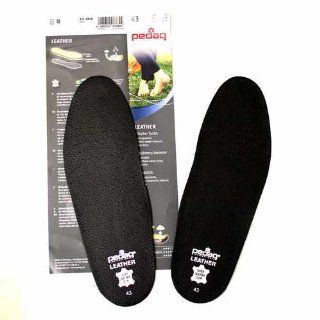 Pedag 2810 Vegetable Tanned Leather Insole Has Effective Active Charcoal Odor Protection, Black, Women's 12/Men's 9 Health & Personal Care