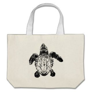 Baby Loggerhead Sea Turtle Canvas Bag