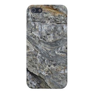 Cracked rock surface with irregular perns iPhone 5 covers