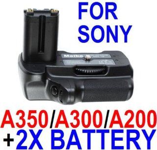 BP A350 Battery Grip / Battery Pack for Sony Alpha Series + 2 NP FM500H Batteries (check compatibility)  Digital Camera Battery Grips  Camera & Photo