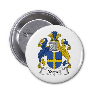 Yarnell Family Crest Pin