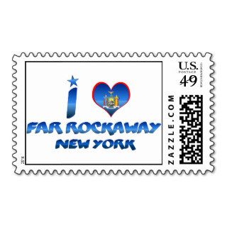 I love Far Rockaway, New York Stamps
