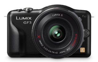 Panasonic Lumix DMC GF3XK 12.1 MP Micro Four Thirds Compact System Camera with 3 Inch Touch Screen LCD and LUMIX G X Vario PZ 14 42mm/F3.5 5.6 Lens  Compact System Digital Cameras  Camera & Photo