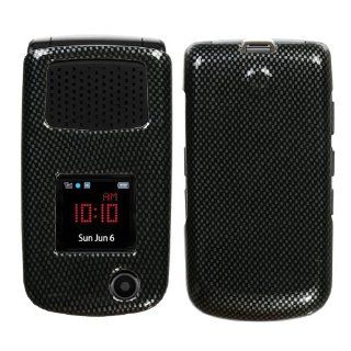 Carbon Fiber Snap On Hard Cover for Samsung Rugby II A847 AT&T Protector Case Cell Phones & Accessories