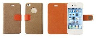 Table Talk iphone 4/4s Flip Case  Beige (Made in Korea)  Players & Accessories